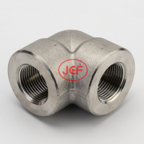 ข้องอ90องศา SUS F304 JEF 3000P (NPT) 