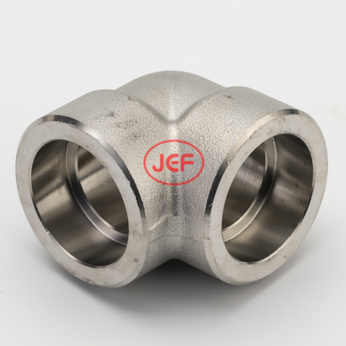 ข้องอ90สวมเชื่อม SUS F304 JEF 3000P (SW) 